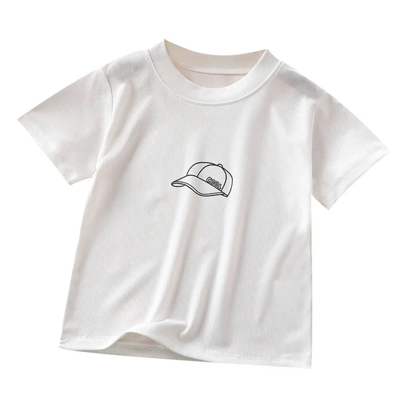 T-shirt a maniche corte carine per bambini