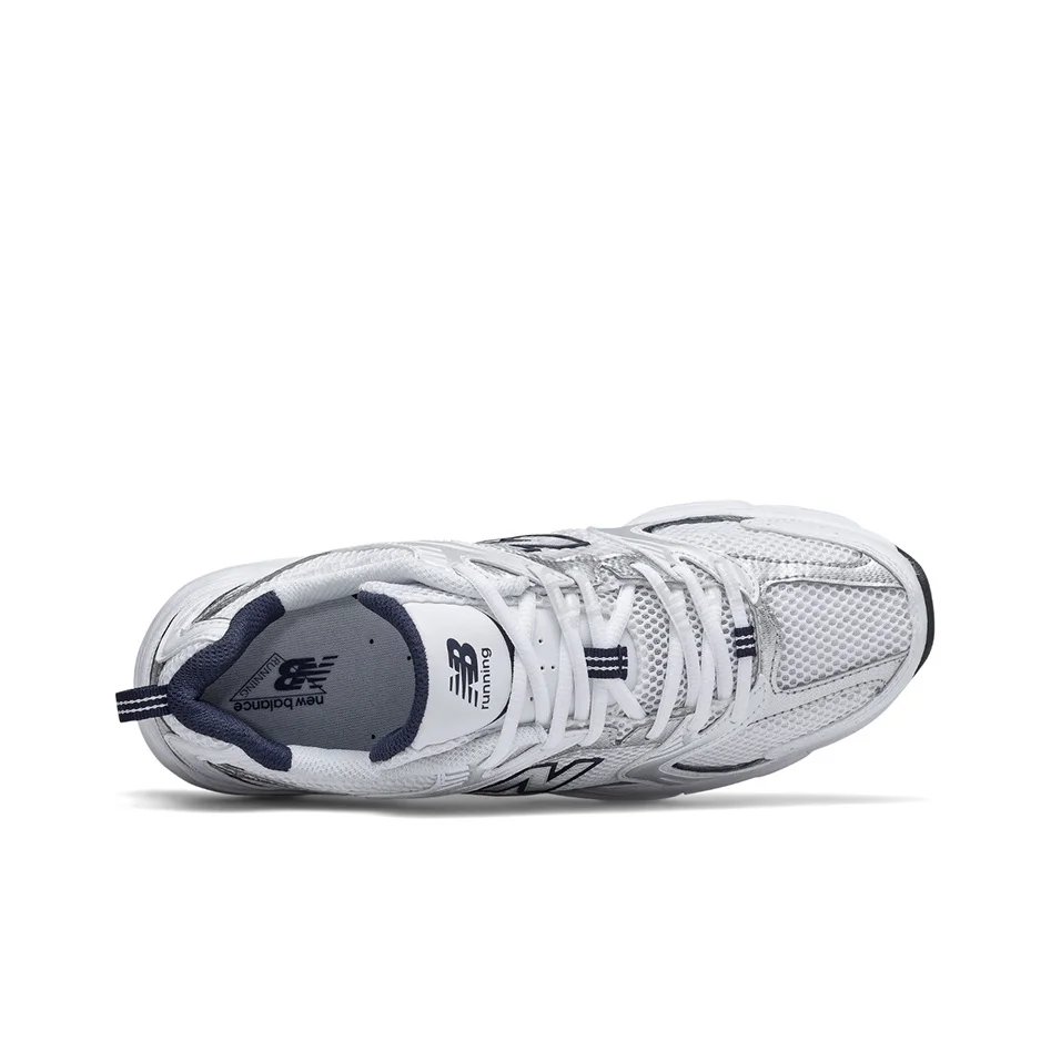 New Balance NB 530: Comfortable, Breathable, Soft, Cushioned, Durable Low-Top Casual Running Shoes (Unisex) - Silver  MR530SG