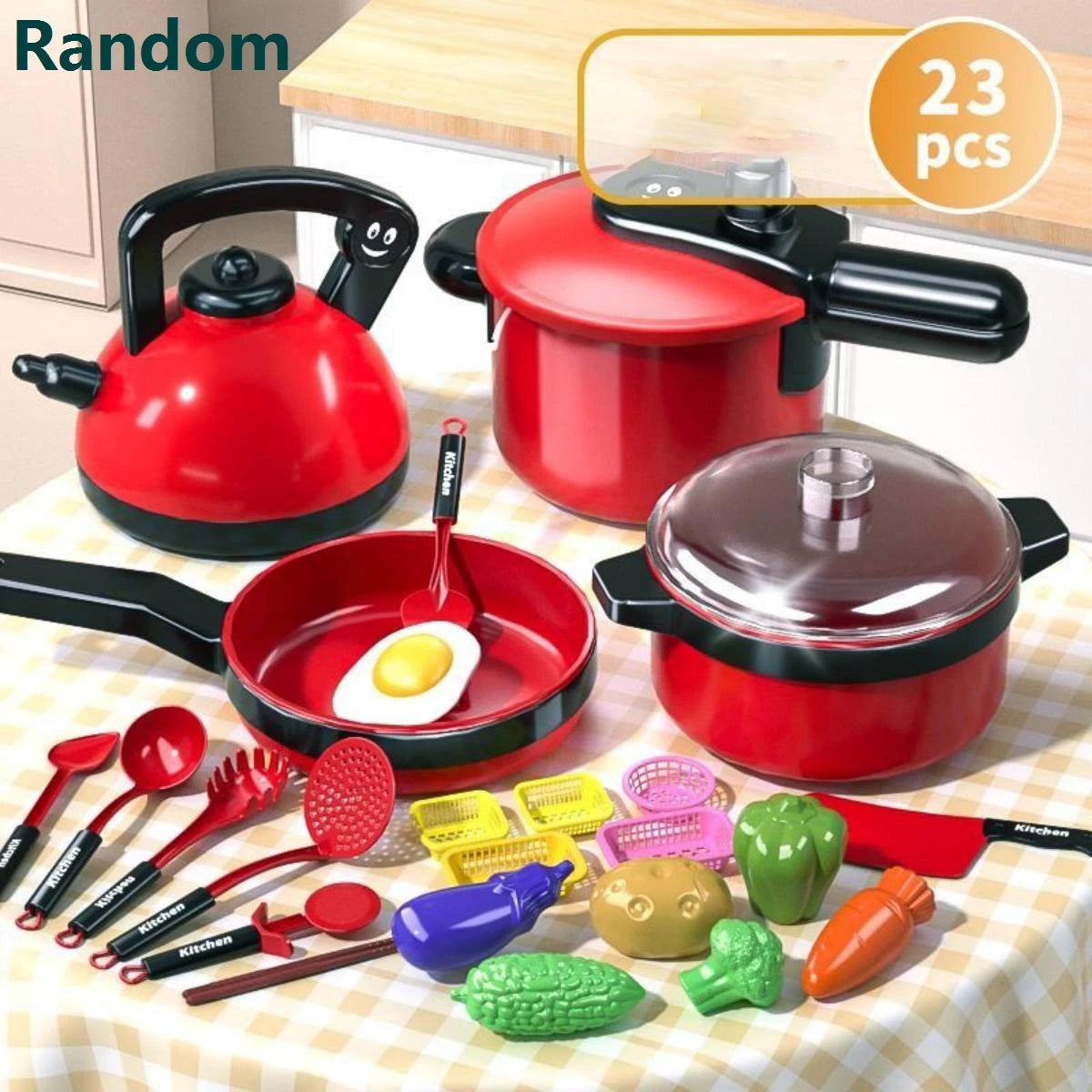 Giocattoli da cucina  set di giocattoli adatti per la cucina di giochi di ruolo 23/51 Pz