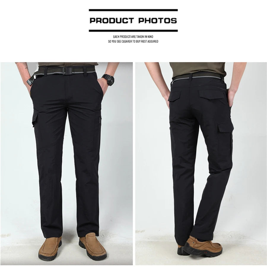 Pantaloni cargo impermeabili da lavoro