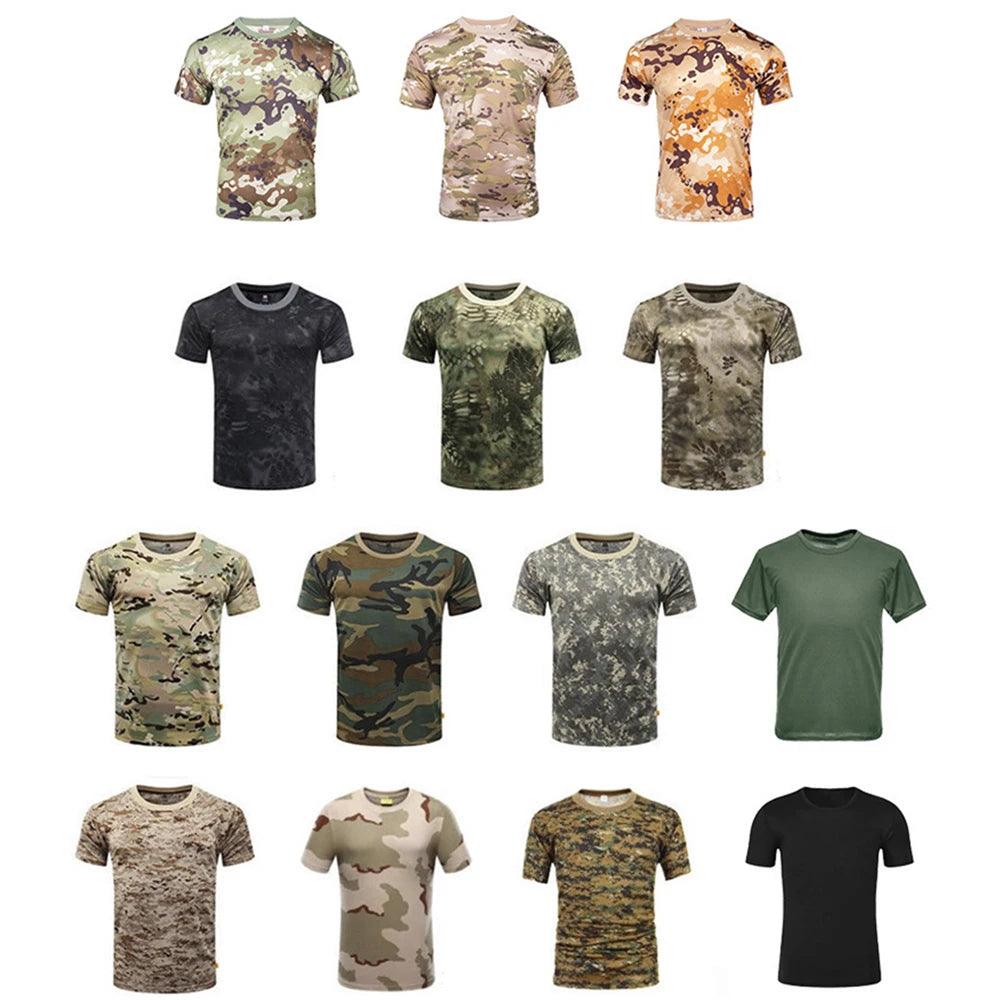 T-shirt mimetica