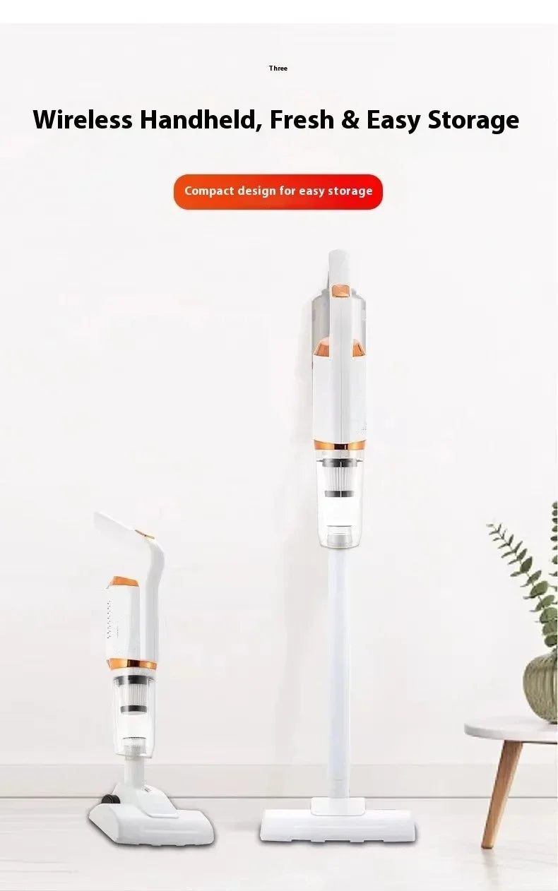 Aspirapolvere senza fili 8500Pa Aspirapolvere ad alta potenza da 120 W Potente dispositivo di pulizia ad aspirazione per casa