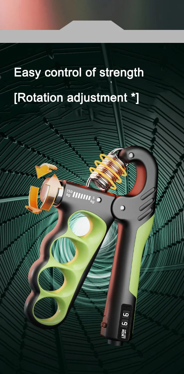 5-150 kg Dispositivo di forza di presa regolabile per allenamento di riabilitazione, miglioramento muscolare, allenamento della forza, dispositivo di forza di presa