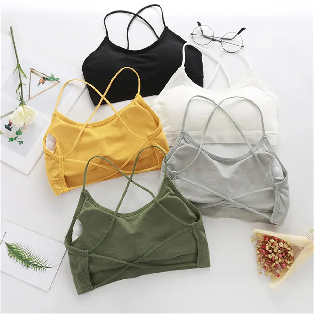 3PCS/Set Top Traspirante Bellezza Sexy