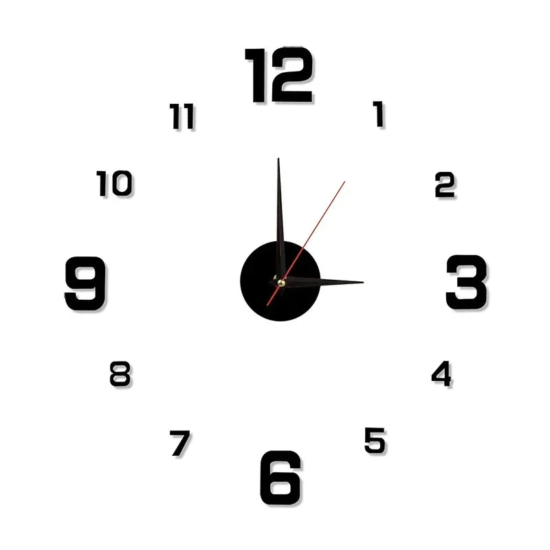 Orologio digitale da parete stereoscopico fai da te