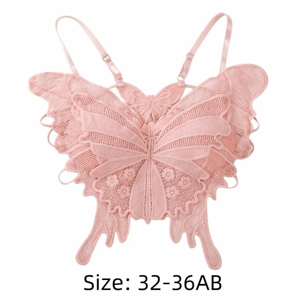 Canotta in pizzo Butterfly vari colori