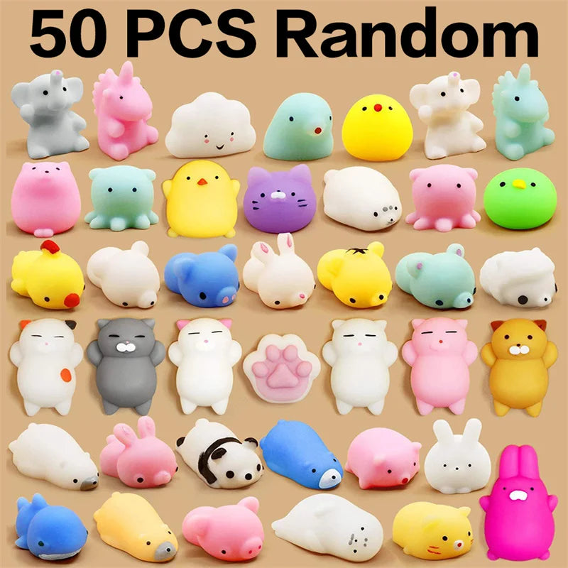 20-50 Pz  Mochi Squishies Antistress Ball Squeeze