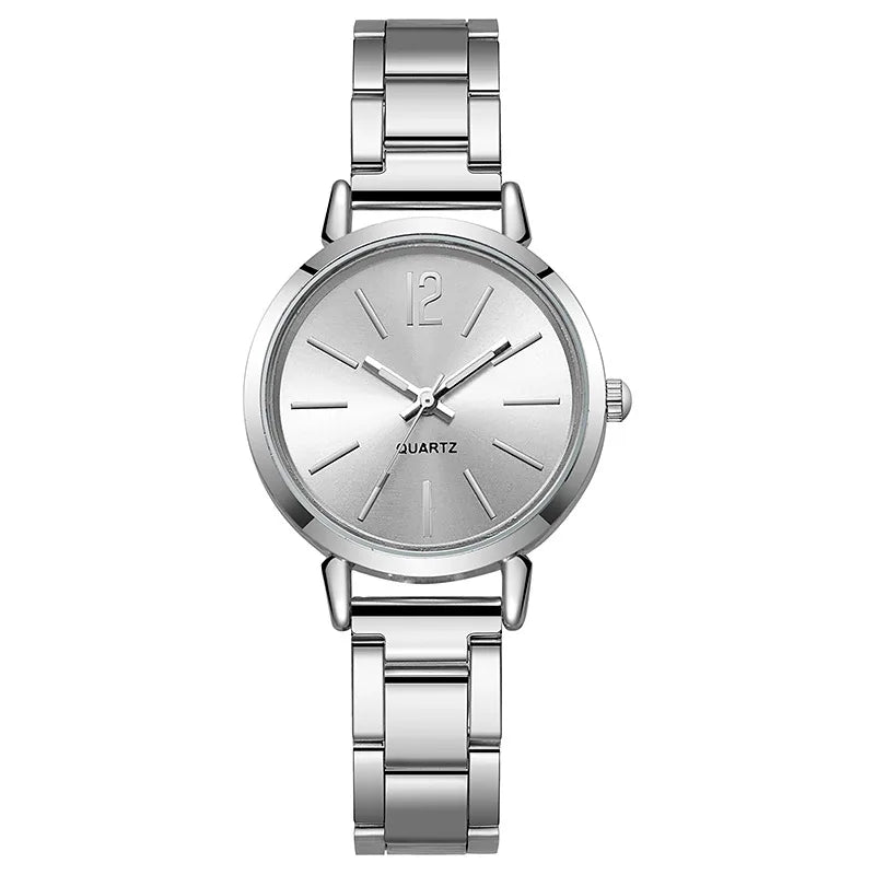 2 pezzi Set orologio e bracciale da donna