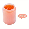 Tazza detergente per zampe di animali Pettini in silicone morbido Portatile