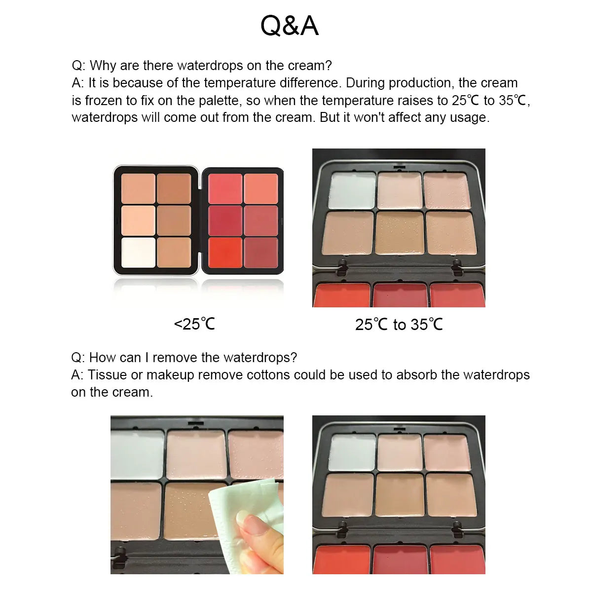 Correttore a 12 colori e tavolozza di fard Matte e highlight contour makeup palette rouge