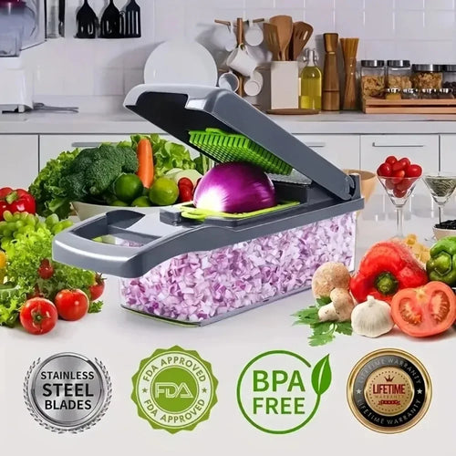 16 pezzi Tritatutto multifunzionale per alimenti Articoli da cucina