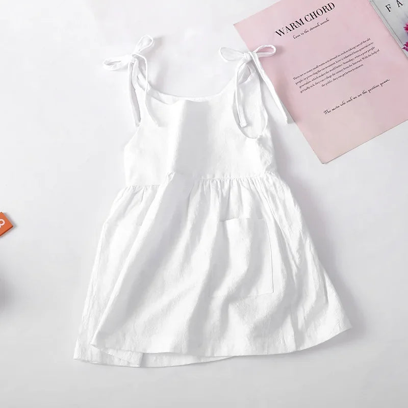 Abito estivo per bambina in cotone