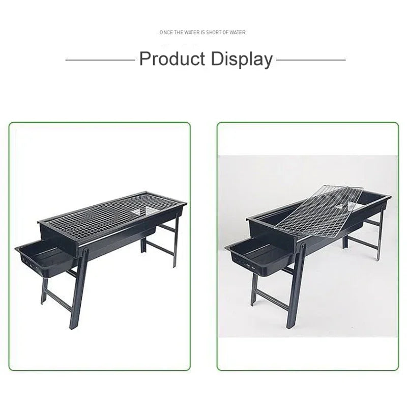 Barbecue pieghevole portatile