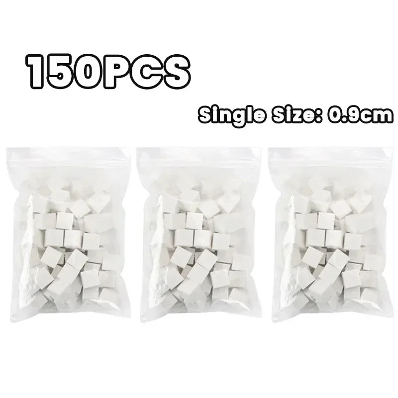 Mini spugna quadrata per nail art con 4 artigli + Set di afferratore in Multiuso vari set 50/100/150/200pz
