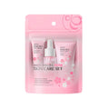 Set 3/5 Sakura Skin Care Crema Viso, Siero Toner, Detergente Viso, Protezione Solare, Crema Occhi, Confezione Regalo