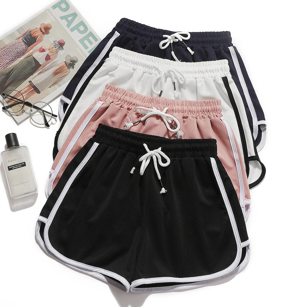 Pantaloncini da donna Abbigliamento esterno estivo a vita media casual
