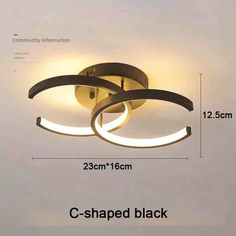 Luci da soffitto a strisce a LED stile moderno Forme multiple
