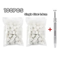 Mini spugna quadrata per nail art con 4 artigli + Set di afferratore in Multiuso vari set 50/100/150/200pz