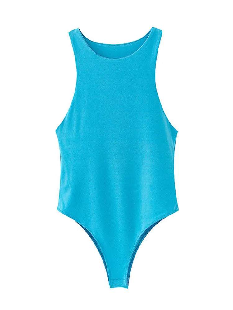 Body donna 4 colori sottile casual chic