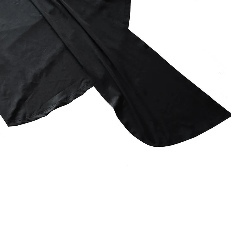 Abito da donna monospalla senza maniche da donna Sciarpa regolabile Loop increspato Backless