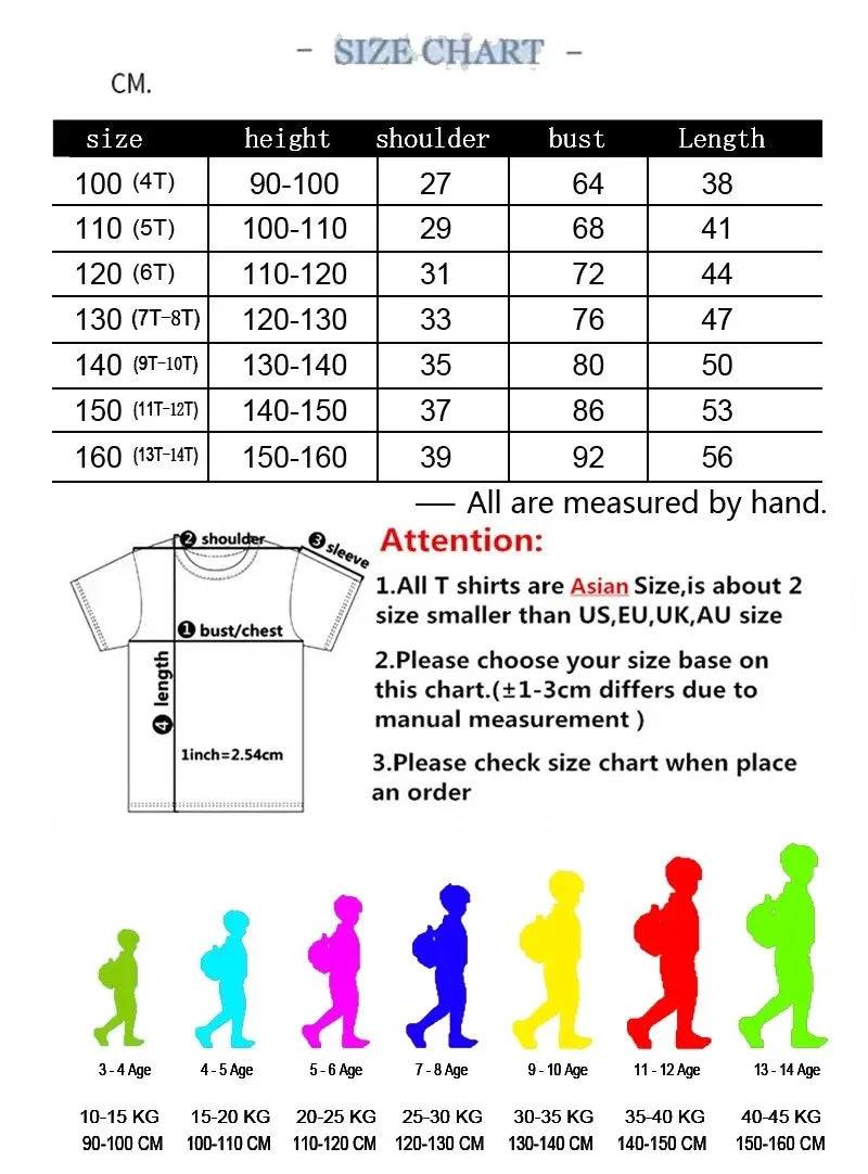 Stitch T-Shirt Cartoon Print Estate Casual Bambini