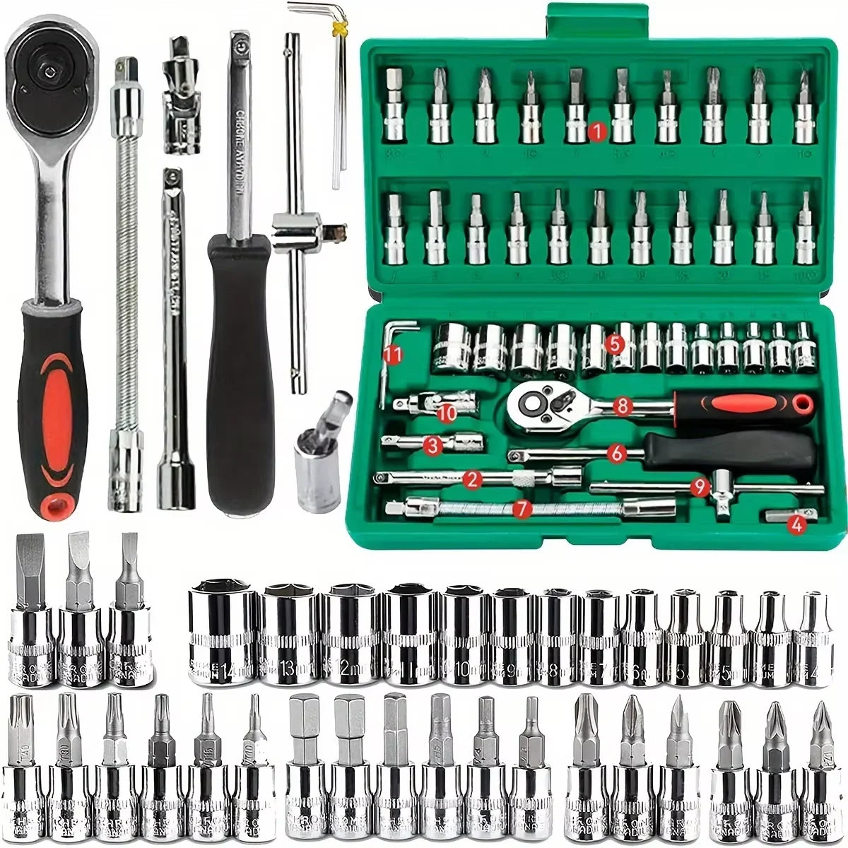 Kit di riparazione  Set di strumenti professionali, elementi essenziali per la manutenzione