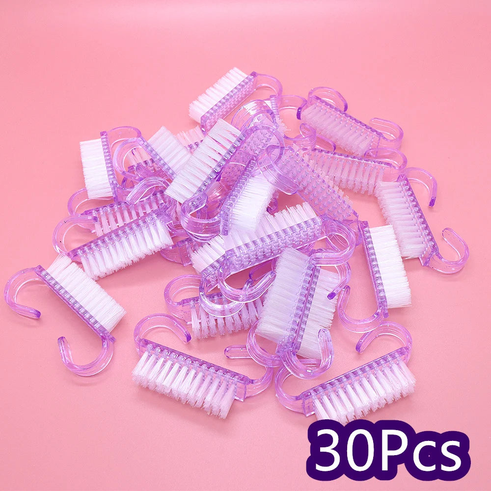 Spazzole per Nail Art 10/30 pezzi per la pulizia della polvere