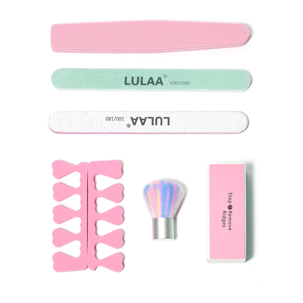 YIKOOLIN UV LED Lampada Set di strumenti professionali per unghie con 20000RPM