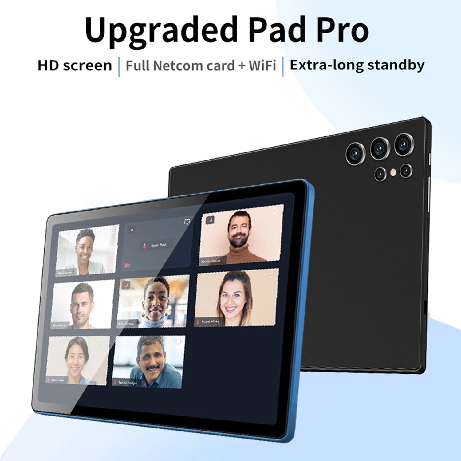 BDF-H39 Nuova versione aggiornata 5G Tablet Android 10.1 pollici Octa Core 6GB+128GB Ram 4G Dual SIM Dual WiFi Education Tablet 6000mAh