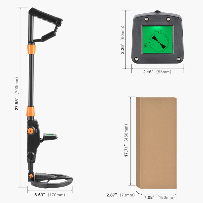 Metal detector portatile MD1008A