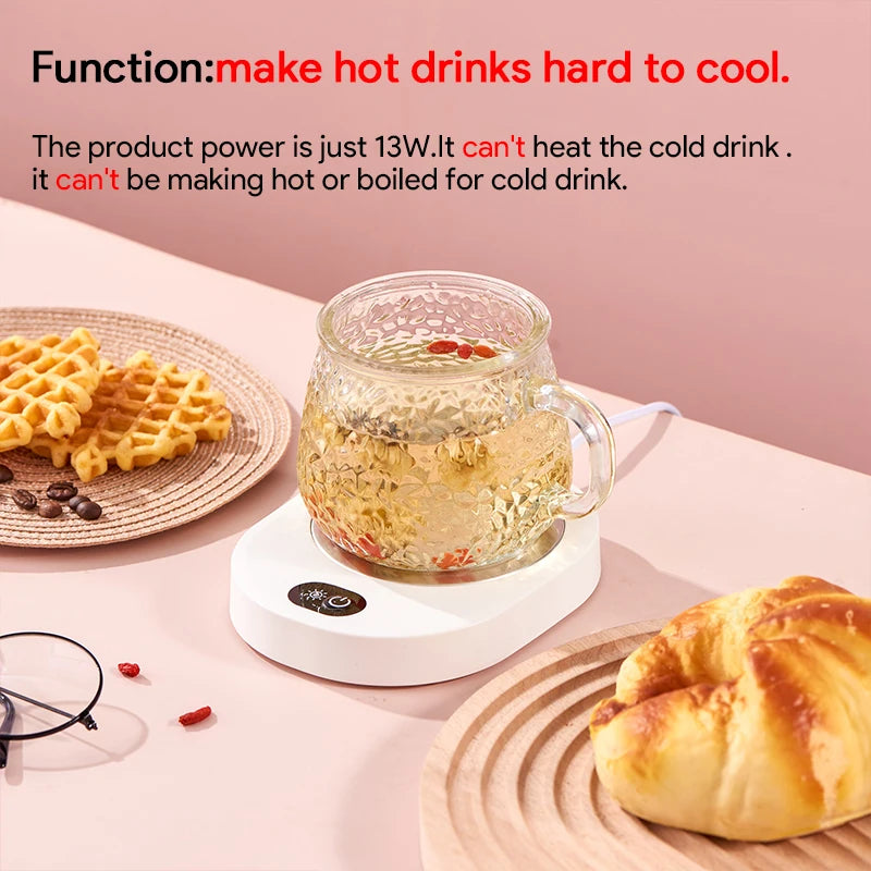 Scaldatazze Temperatura termostatica per caffè Latte Tè Acqua DC 5V USB Pad