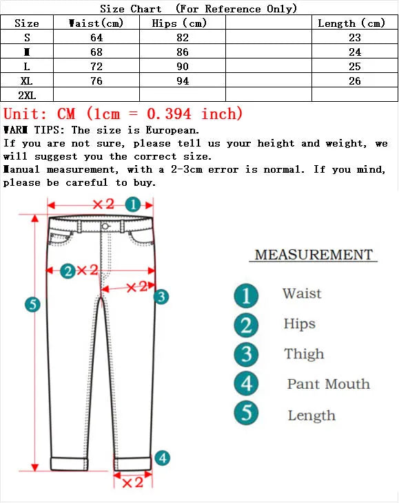Pantaloncini di jeans strappati Tasche retrò da donna