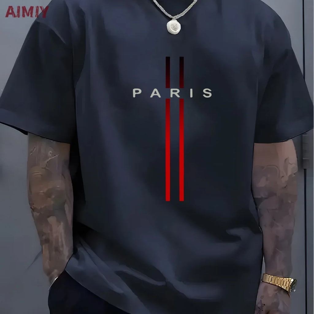 T-shirt da uomo Paris