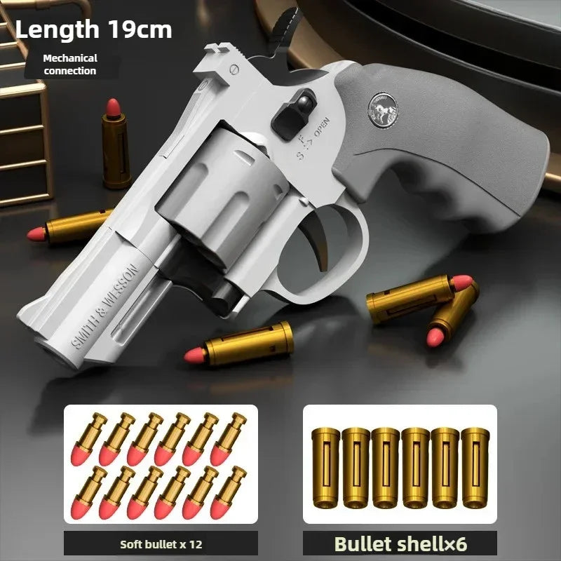 357 Revolver Launcher Pistola EVA Soft Dart