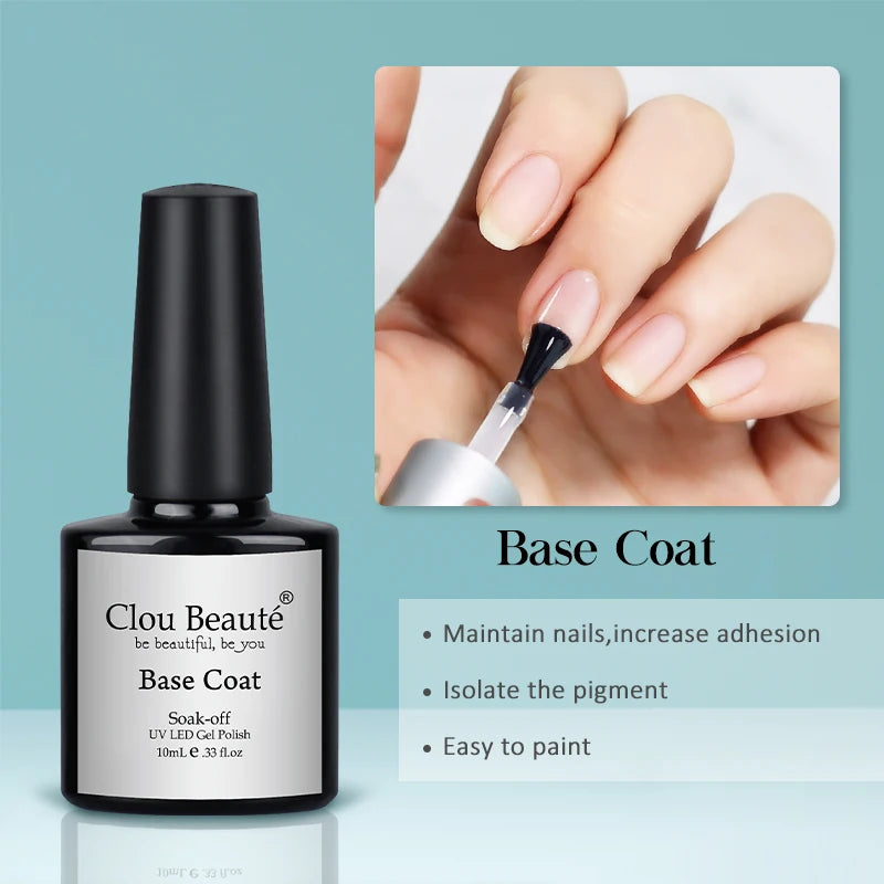 CLOU BEAUTÈ  15/10ml Semipermanente Gel Smalto Unghie 400 colori disponibili