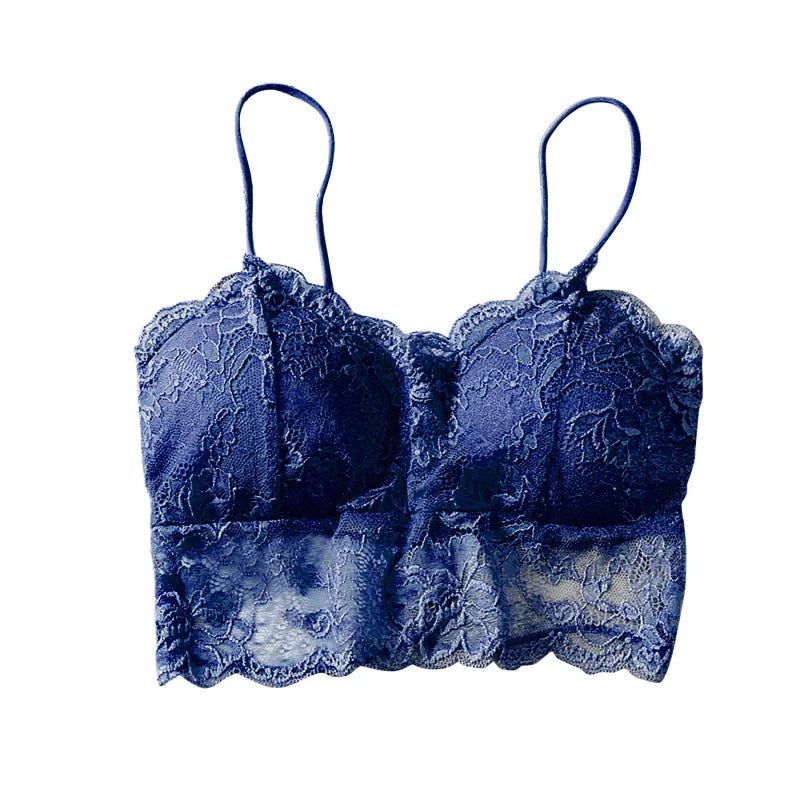 Top in Pizzo Sexy Senza maniche