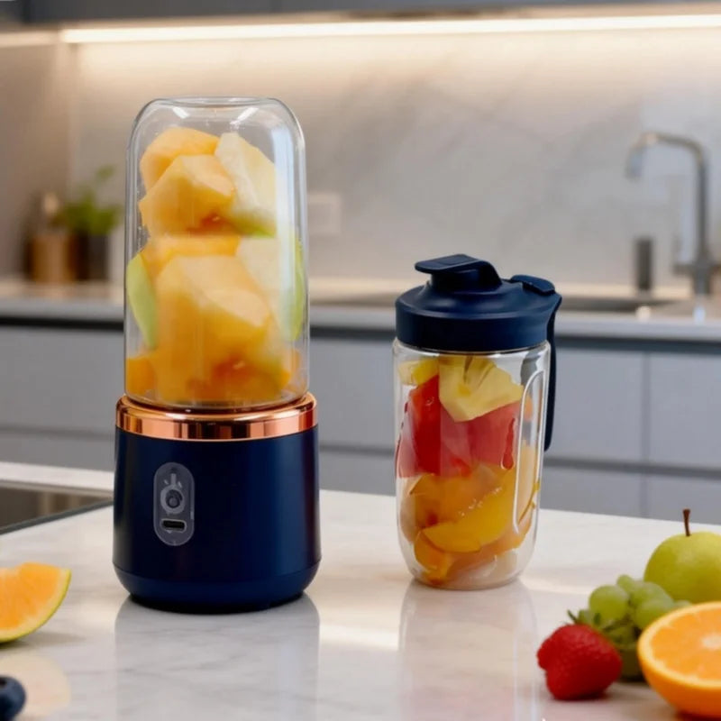Frullatore portatile a doppia tazza Spremiagrumi USB