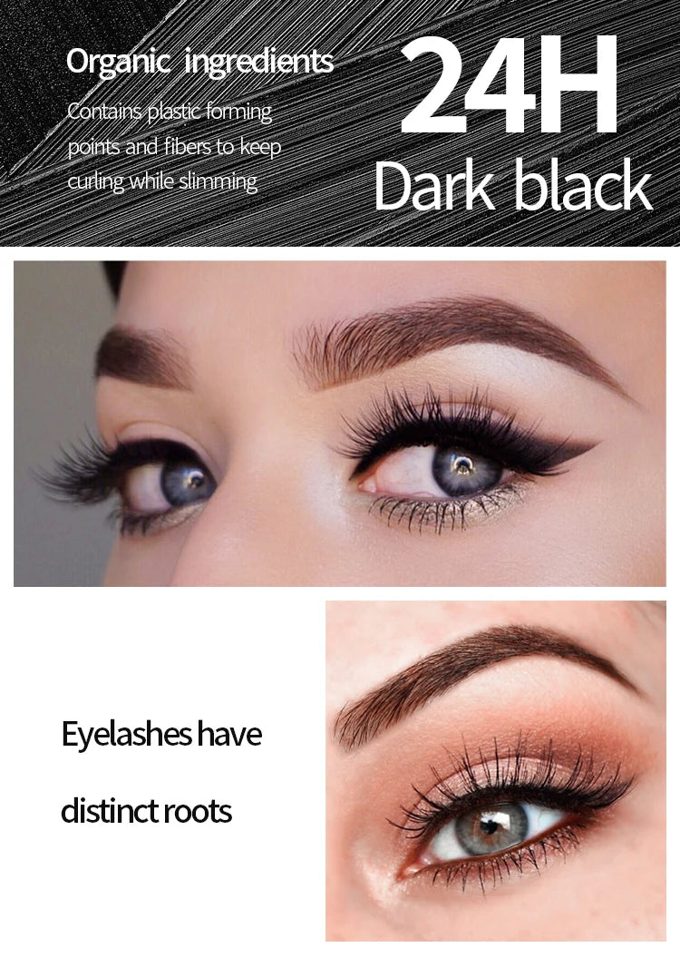 YANQINA Liquido Eyeliner Pencil 4D Impermeabile Mascara Set Cosmetici
