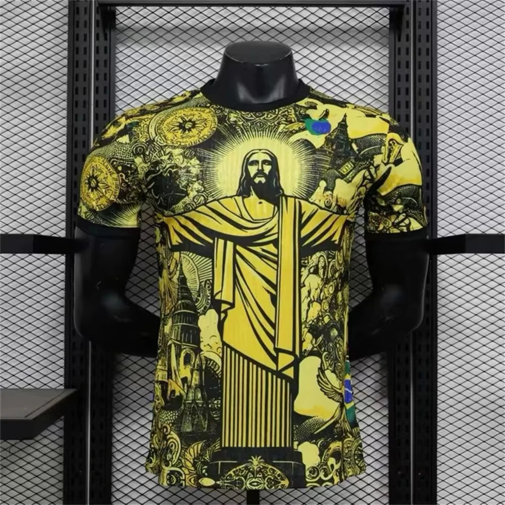 T-shirt BrasileEdizione speciale Gesù vari colori Premium Quality