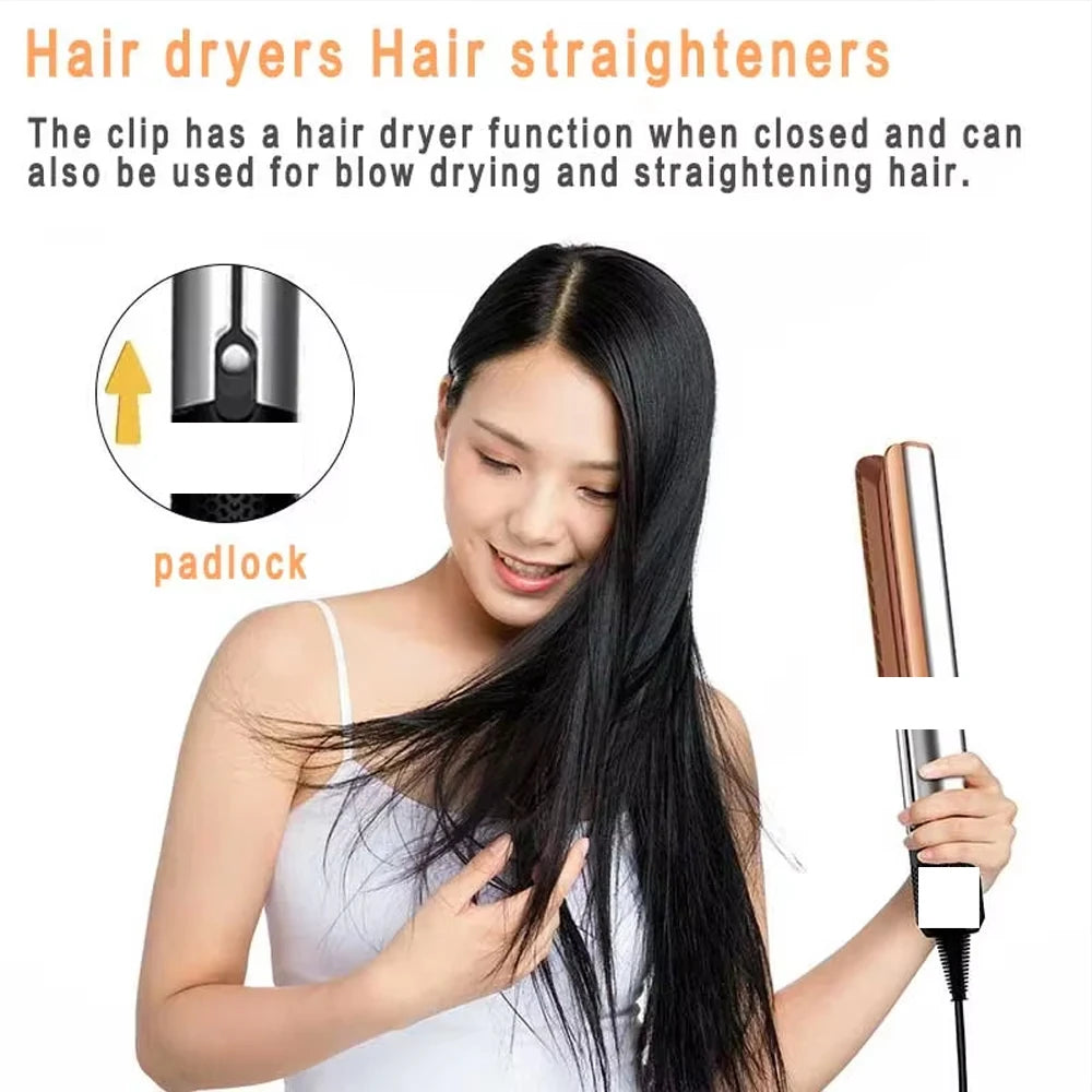 Piastra professionale 2 in 1 agli ioni negativi Top Quality