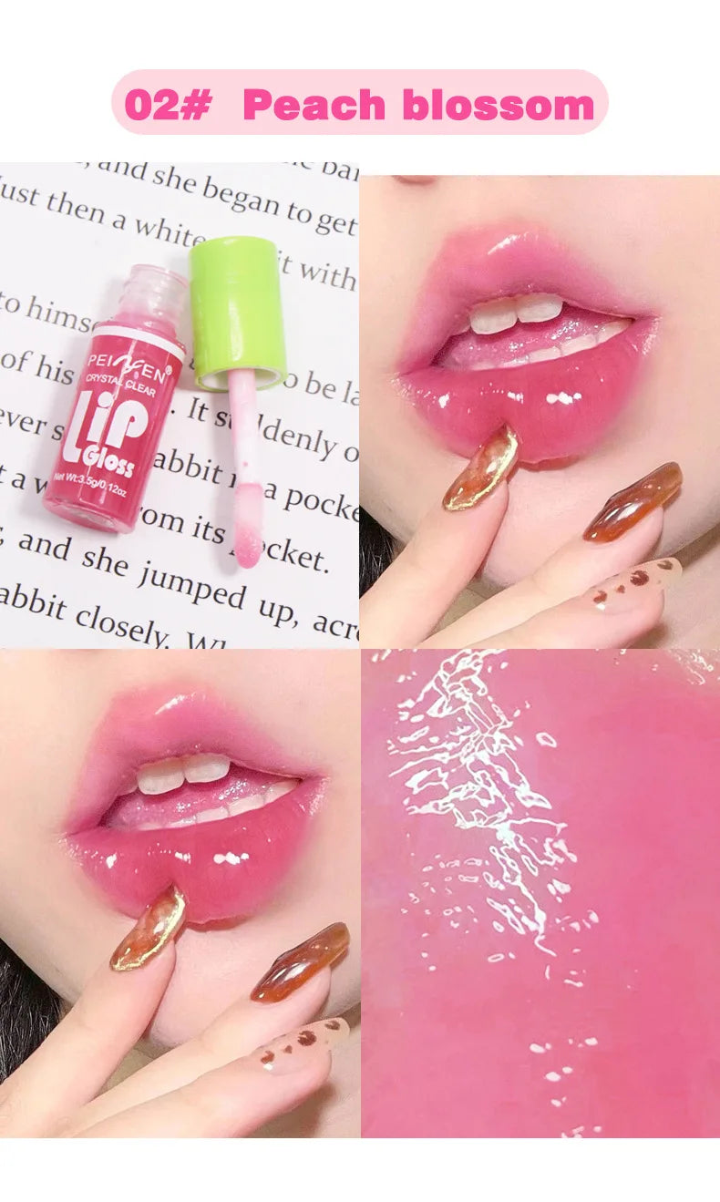 6 pezzi Glass Lip Gloss Set Idratante