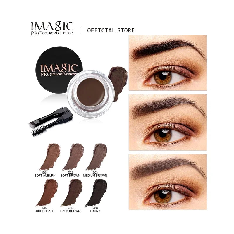 IMAGIC Professional Eyebrow Gel 6 Colori