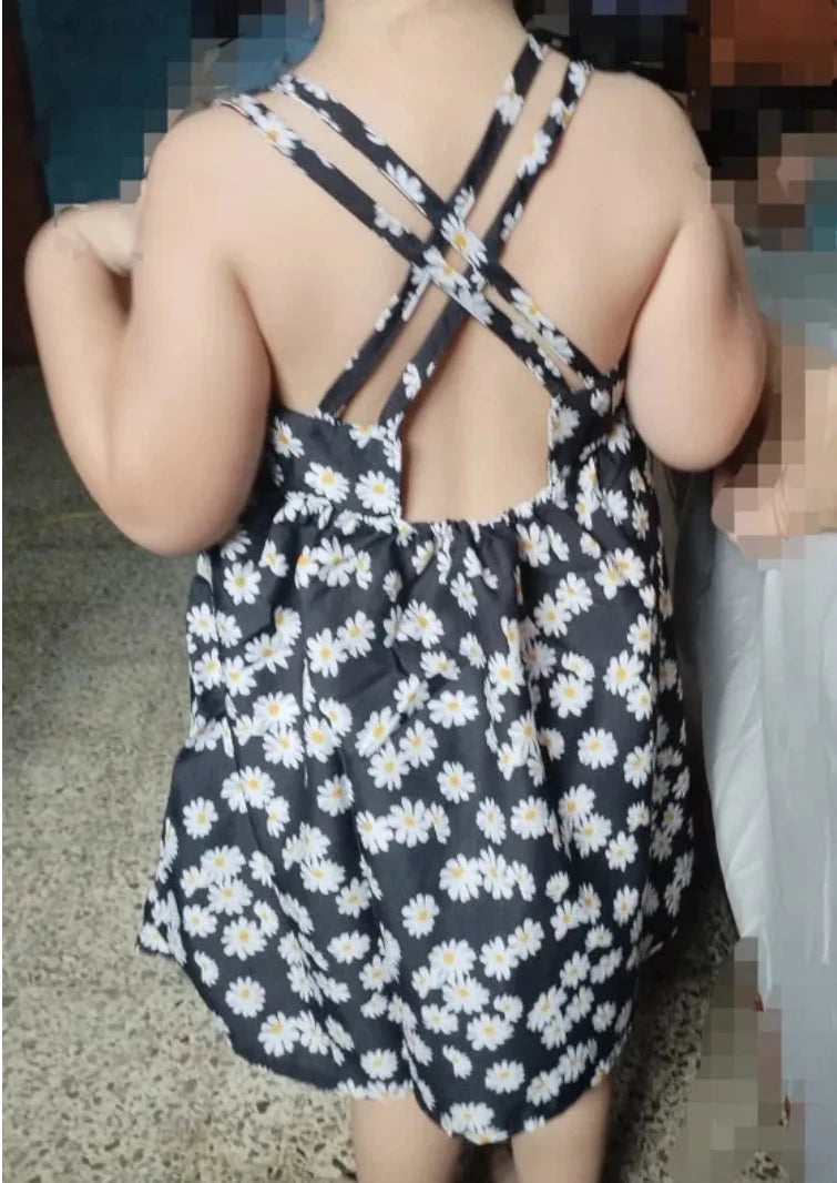 Abito casual Little Daisy senza maniche Abito 2 a 6 anni