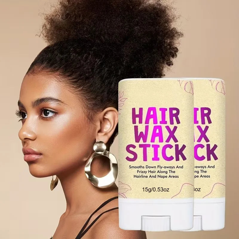 Lo stick di cera per capelli da donna leviga efficacemente l’effetto crespo, fornisce una tenuta duratura e crea un’acconciatura morbida e lucida.