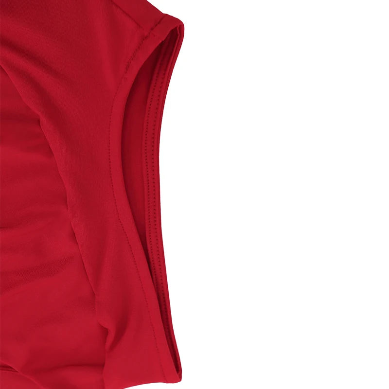 Gilet da donna estate senza maniche petto basso Top