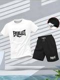 Set estivo da uomo: T-shirt + pantaloncini casual