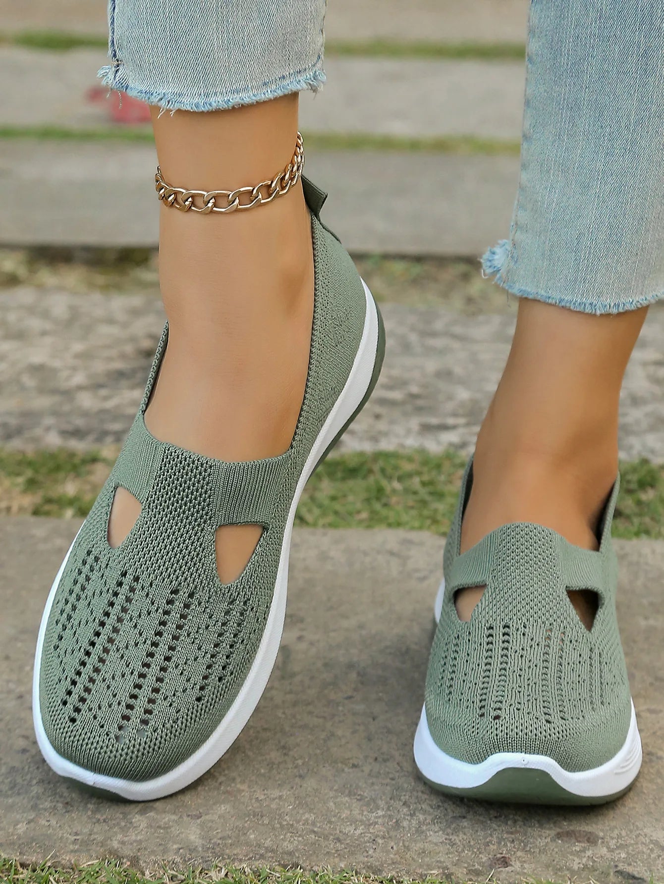 Scarpe sportive primaverili nuove da donna, alla moda, traspiranti, leggere, antiscivolo, resistenti all’usura,