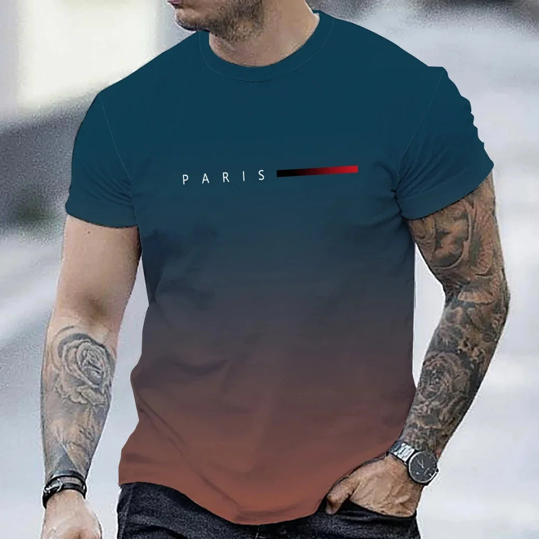 T-shirt uomo Paris/London Quality Top