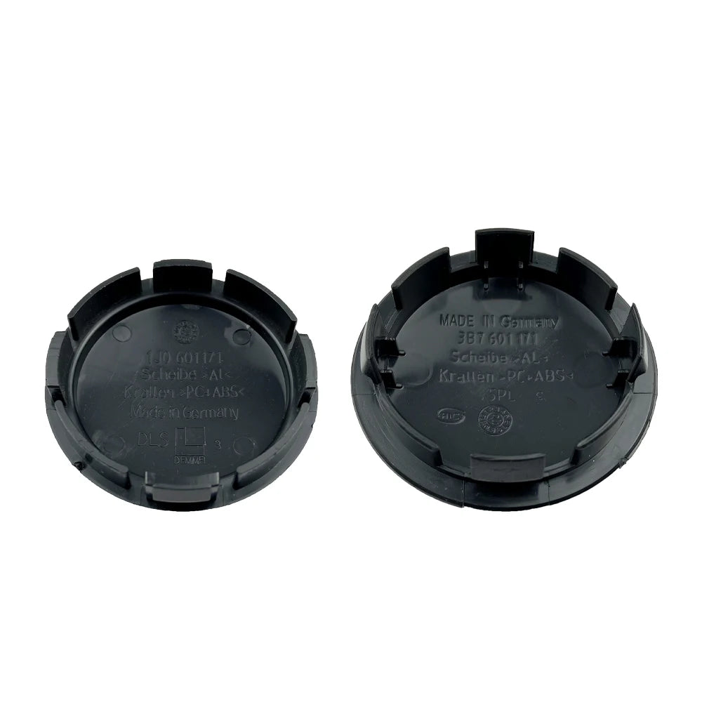 4 pezzi 55/56/65/70Tappi Coprimozzo per VW Golf