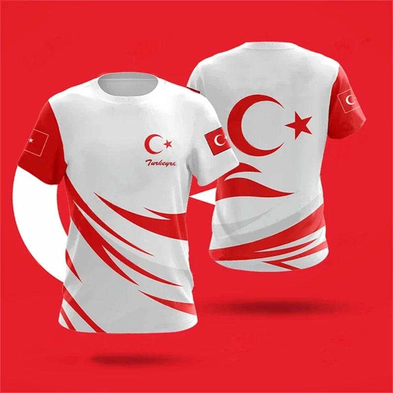 Turchia T-shirt da uomo Top